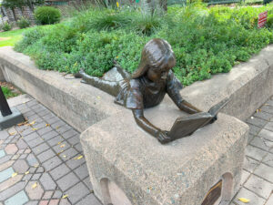 Girl Reading photo 1