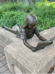 Girl Reading photo 1a