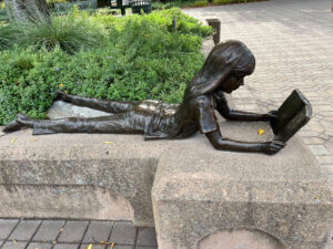 Girl Reading photo 2