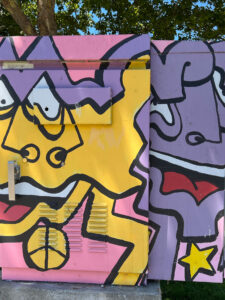 Happy Faces - Utility Box photo