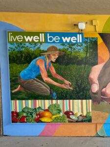 Live Well, Be Well Mural photo 1a