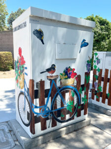 Pedals in the Wind - Utility Box photo