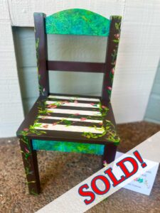 Chairity: Enchanted Fairy Child's Chair - SOLD!