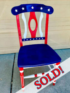Chairity: Celebrating 250 Large Chair SOLD!