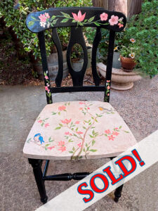 Chairity - Garden Delight Large Chair SOLD!