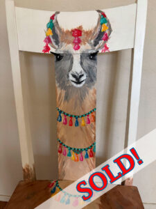 Chairity: LlamaMia SOLD!