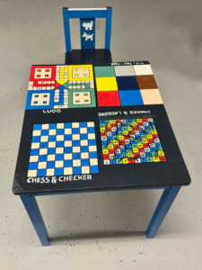 Chair-ity: Game Time table and chair set